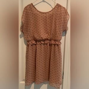 Sweet storm Dusty Pink dress mini size large